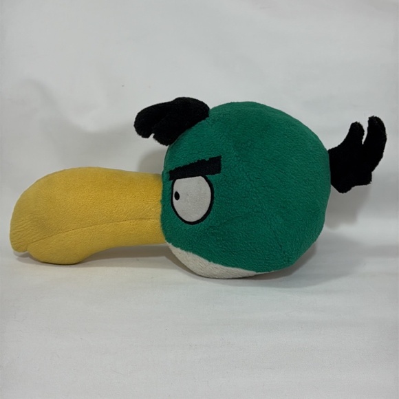 Rare Angry Birds Green Toucan Bird Plush Stuff Animals 2010 - Picture 2 of 6